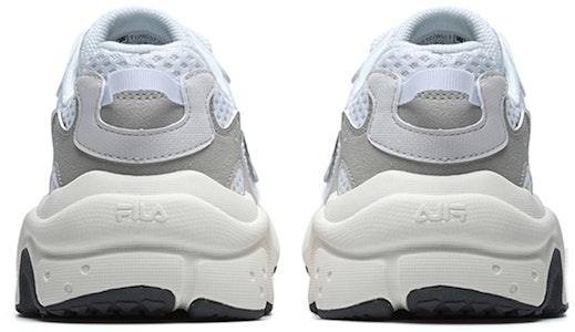 FILA FUSION斐樂潮牌 浣熊 低帮 運動休閒鞋 女款 白灰 Lookbook FILA FUSION斐樂潮牌 浣熊 低帮 運動休閒鞋 女款 白灰