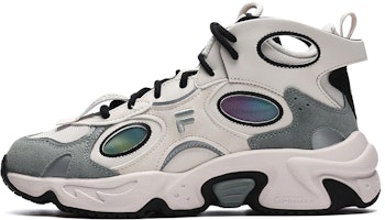(Women) FILA FUSION Raccoon Mid 'Snow White Limestone' T12W241122FSL (Women) FILA FUSION Raccoon Mid 'Snow White Limestone' T12W241122FSL