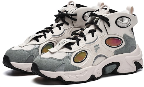 FILA FUSION斐乐潮牌 浣熊Mid We 加絨時尚潮流運動 中幫 生活休閒鞋 女款 雪白石灰岩 Order FILA FUSION斐乐潮牌 浣熊Mid We 加絨時尚潮流運動 中幫 生活休閒鞋 女款 雪白石灰岩