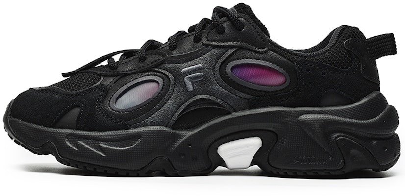 (Women) FILA FUSION Raccoon Sneakers 'Black Purple' T12W241117FBP Buy (Women) FILA FUSION Raccoon Sneakers 'Black Purple' T12W241117FBP