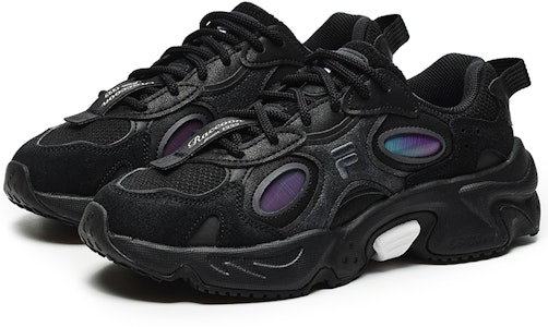 (W) 斐乐FUSION浣熊运动鞋「黑紫」 T12W241117FBP Order (W) 斐乐FUSION浣熊运动鞋「黑紫」 T12W241117FBP