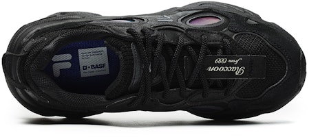 (W) Fila Fusion Raccoon Sneakers 'Hitam Ungu' T12W241117FBP Lookbook (W) Fila Fusion Raccoon Sneakers 'Hitam Ungu' T12W241117FBP