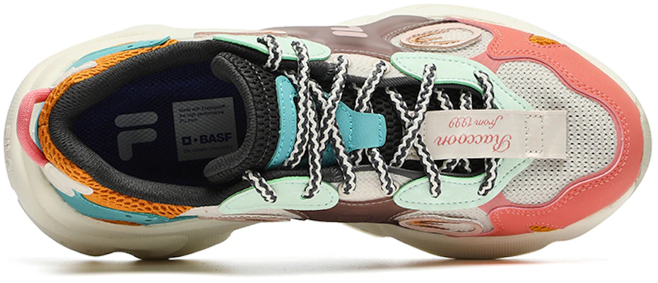 (W) FILA FUSION Wasbeer Sneakers ''Oranje Aqua'' T12W231121FBL Shop (W) FILA FUSION Wasbeer Sneakers ''Oranje Aqua'' T12W231121FBL