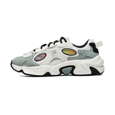 (W) FILA FUSION Raccoon Sneakers 'White Grey'