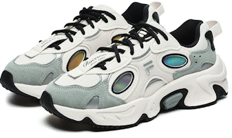 (W) FILA FUSION Raccoon Sneakers 'Putih Kelabu' T12W241117FSL Order (W) FILA FUSION Raccoon Sneakers 'Putih Kelabu' T12W241117FSL