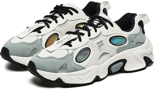 (W) 斐乐FUSION浣熊运动鞋"白灰" T12W241117FSL Order (W) 斐乐FUSION浣熊运动鞋"白灰" T12W241117FSL