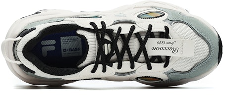 (W) FILA FUSION Raccoon Sneakers 'Putih Kelabu' T12W241117FSL Lookbook (W) FILA FUSION Raccoon Sneakers 'Putih Kelabu' T12W241117FSL