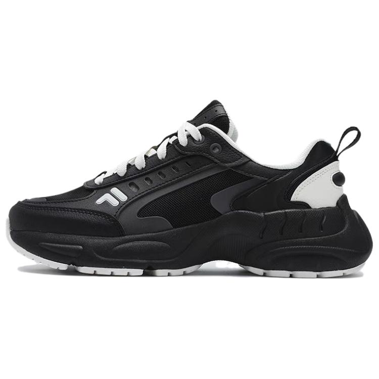 (W) FILA FUSION Raceup 'Black and White'