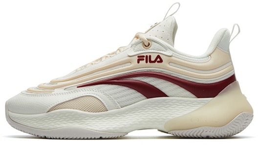 (Women) FILA Fusion Ray 2 'Creamwhite Red' T12W135204FSW Buy (Women) FILA Fusion Ray 2 'Creamwhite Red' T12W135204FSW