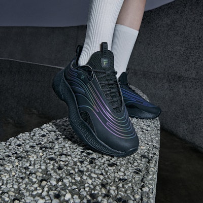 (W) Sneakers FILA FUSION Ray 2 'Core Black' Hitam Teras T12W311107FBK Cheap (W) Sneakers FILA FUSION Ray 2 'Core Black' Hitam Teras T12W311107FBK