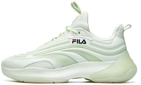 斐乐FUSION潮牌 Ray 1 低筒運動休閒鞋 女款 奶油黃綠 Buy 斐乐FUSION潮牌 Ray 1 低筒運動休閒鞋 女款 奶油黃綠