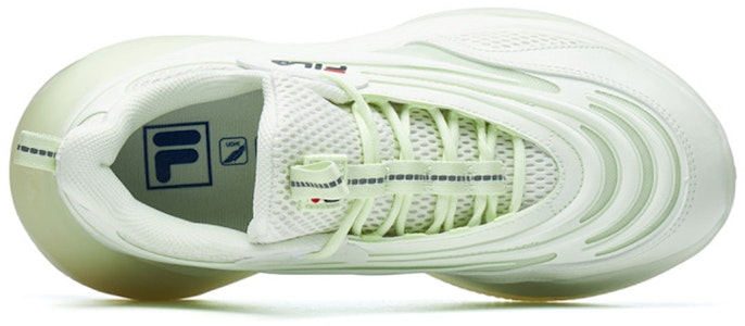 斐乐FUSION潮牌 Ray 1 低筒運動休閒鞋 女款 奶油黃綠 Shop 斐乐FUSION潮牌 Ray 1 低筒運動休閒鞋 女款 奶油黃綠