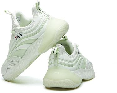 斐乐FUSION潮牌 Ray 1 低筒運動休閒鞋 女款 奶油黃綠 Purchase 斐乐FUSION潮牌 Ray 1 低筒運動休閒鞋 女款 奶油黃綠