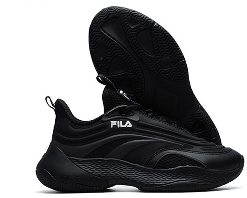 (W) FILA Fusion Ray 'Hitam Triple' T12W125201FBK Details for (W) FILA Fusion Ray 'Hitam Triple' T12W125201FBK
