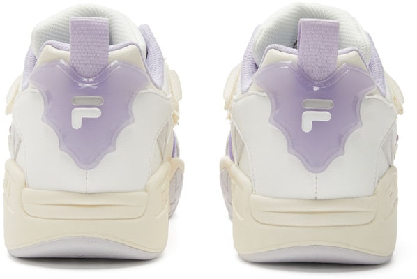 (W) FILA FUSION ヘリテージバスケ (白/紫) T12W323205FBP Shop (W) FILA FUSION ヘリテージバスケ (白/紫) T12W323205FBP