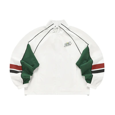 (Women) FILA FUSION Retro Colorblock Zip-Up Track Jacket Off-White T11W422705F-WT