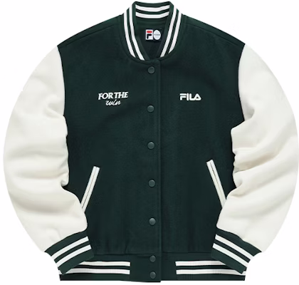 (W) Chaqueta Béisbol FILA FUSION Retro Logo Verde Isla Profunda Colorblock. T11W142501F-GN Buy (W) Chaqueta Béisbol FILA FUSION Retro Logo Verde Isla Profunda Colorblock. T11W142501F-GN