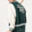 Purchase (W) Chaqueta Béisbol FILA FUSION Retro Logo Verde Isla Profunda Colorblock. T11W142501F-GN
