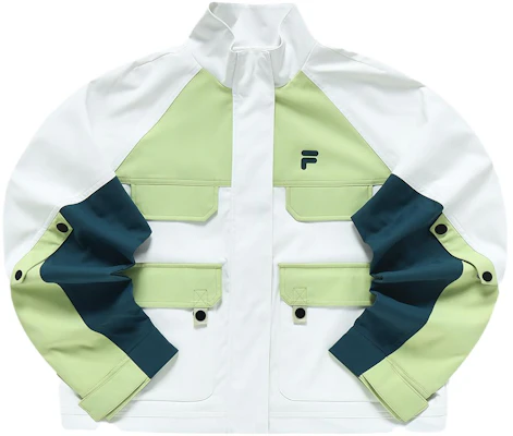 (W) FILA Fusion 復古多口袋戶外外套 - 米白 T11W311710F-WT Buy (W) FILA Fusion 復古多口袋戶外外套 - 米白 T11W311710F-WT