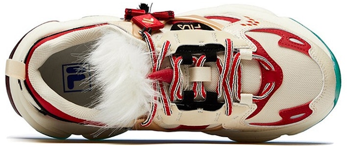 (W) FILA Fusion RJV '奶油白 暗红' T12W111117FAR Shop (W) FILA Fusion RJV '奶油白 暗红' T12W111117FAR