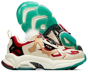(W) FILA Fusion RJV '奶油白 暗红' T12W111117FAR Details for (W) FILA Fusion RJV '奶油白 暗红' T12W111117FAR