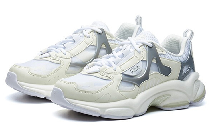 Lookbook FILA FUSION斐樂潮牌 RJV 低幫 運動休閒鞋 女款 白藍