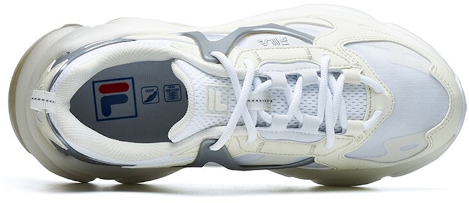 FILA FUSION斐樂潮牌 RJV 低幫 運動休閒鞋 女款 白藍 Shop FILA FUSION斐樂潮牌 RJV 低幫 運動休閒鞋 女款 白藍