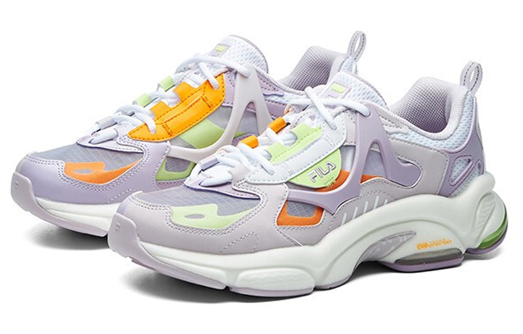 Lookbook (W) FILA Fusion RJV Putih Biru Ungu T12W121102FGO