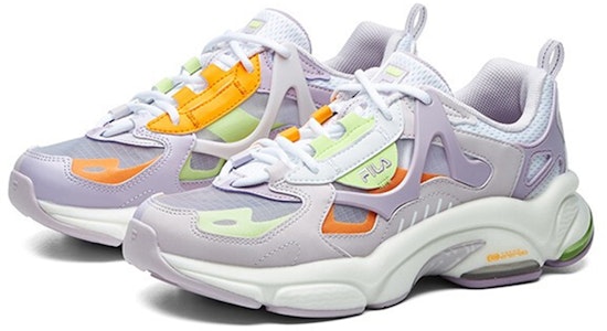 (W) FILA Fusion RJV Putih Biru Ungu T12W121102FGO Lookbook (W) FILA Fusion RJV Putih Biru Ungu T12W121102FGO