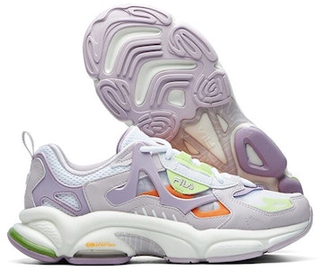 (W) FILA Fusion RJV Putih Biru Ungu T12W121102FGO Details for (W) FILA Fusion RJV Putih Biru Ungu T12W121102FGO