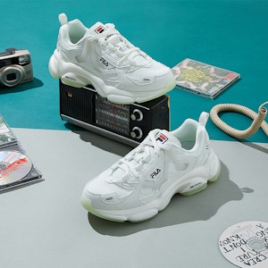 (W) Zapatillas FILA FUSION RJV DX 'Blanco Verde'. T12W131101FLC 4