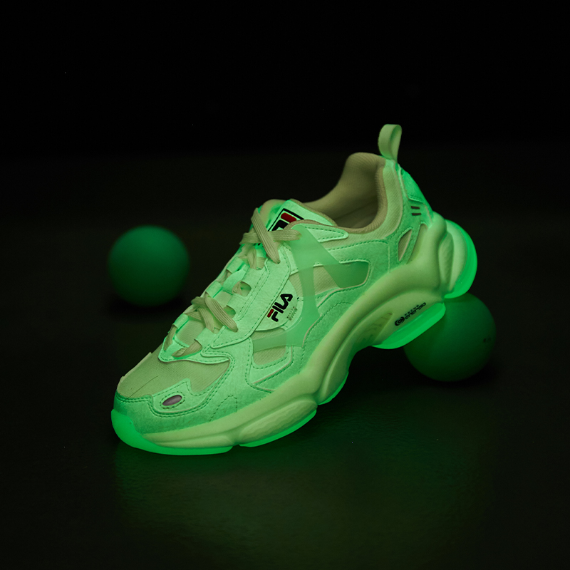 Sizing (W) Zapatillas FILA FUSION RJV DX 'Blanco Verde'. T12W131101FLC