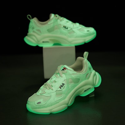 (W) Sneakers FILA FUSION RJV DX 'Putih Hijau' T12W131101FLC 1