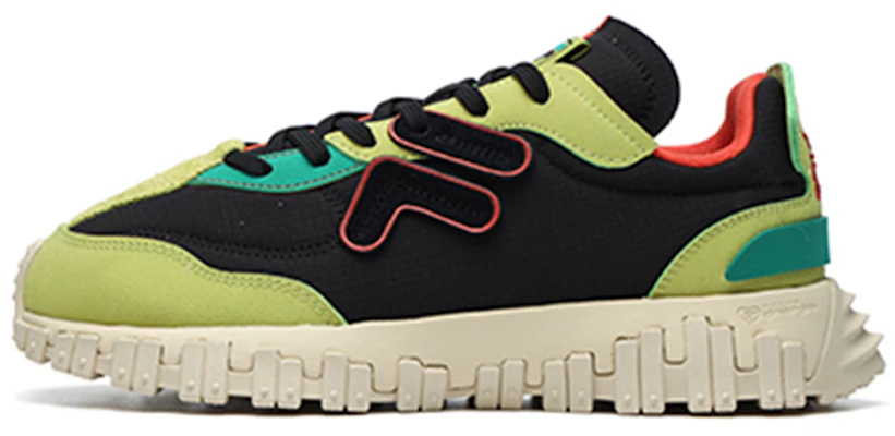 (W) FILA Fusion RT70 'Blok Warna Hitam Hijau' T12W141101FBP Buy (W) FILA Fusion RT70 'Blok Warna Hitam Hijau' T12W141101FBP