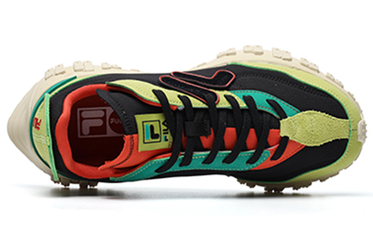 Lookbook (W) FILA Fusion RT70 ''Bloc de Couleurs Noir Vert'' T12W141101FBP