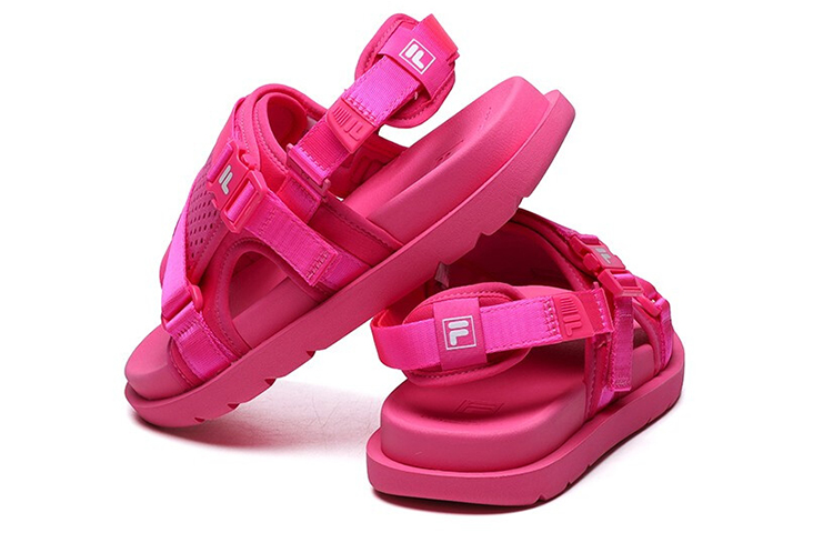 (W) FILA Fusion Sandal 'Fluorescent Peach Pink' 圖 5