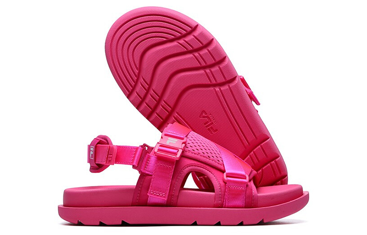 (W) FILA Fusion Sandal 'Fluorescent Peach Pink' 圖 6