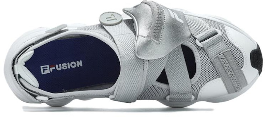 (Women) FILA FUSION Sandal 'Grey White' T12W421404FLB Shop (Women) FILA FUSION Sandal 'Grey White' T12W421404FLB