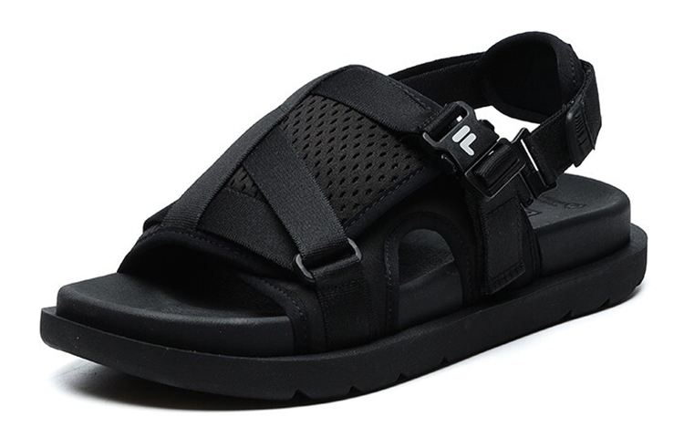 (W) FILA Fusion Sandals 'Black' 圖 2
