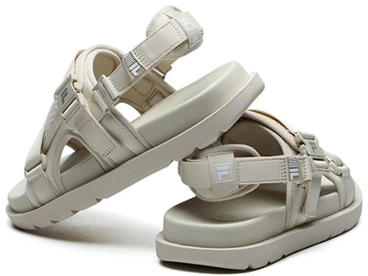(W) Sandali FILA Fusion ''Cream White''. T12W125402FWG Details for (W) Sandali FILA Fusion ''Cream White''. T12W125402FWG