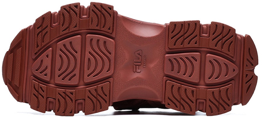 (W) Sandal FILA Fusion 'Merah Gelap' T12W125401FCN Shop (W) Sandal FILA Fusion 'Merah Gelap' T12W125401FCN