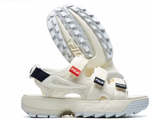 (W) 휠라 퓨전 샌들 '스노우 화이트' (Fila Fusion Sandal 'Snow White') T12W125403FPT Details for (W) 휠라 퓨전 샌들 '스노우 화이트' (Fila Fusion Sandal 'Snow White') T12W125403FPT