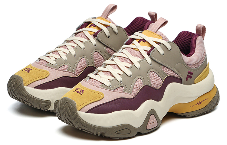 (W) FILA FUSION Sdud Sneakers 'Pink Beige' 圖 2