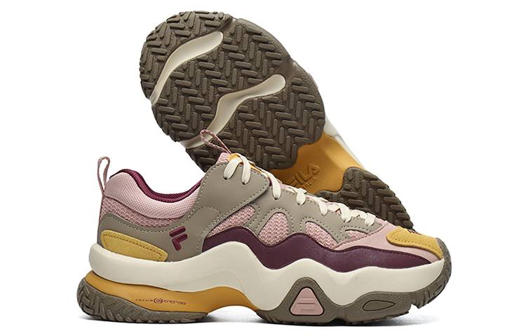 (W) FILA FUSION Sdud Sneakers 'Pink Beige' 圖 5