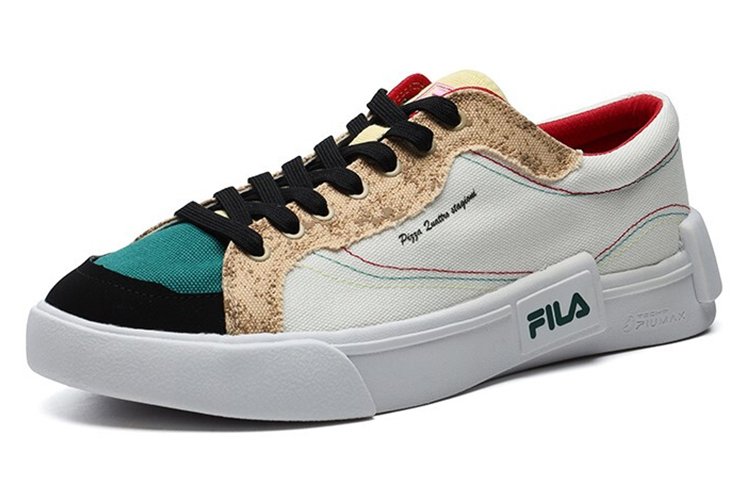 (W) FILA Fusion Shoes 'Beige Teal White' 圖 2
