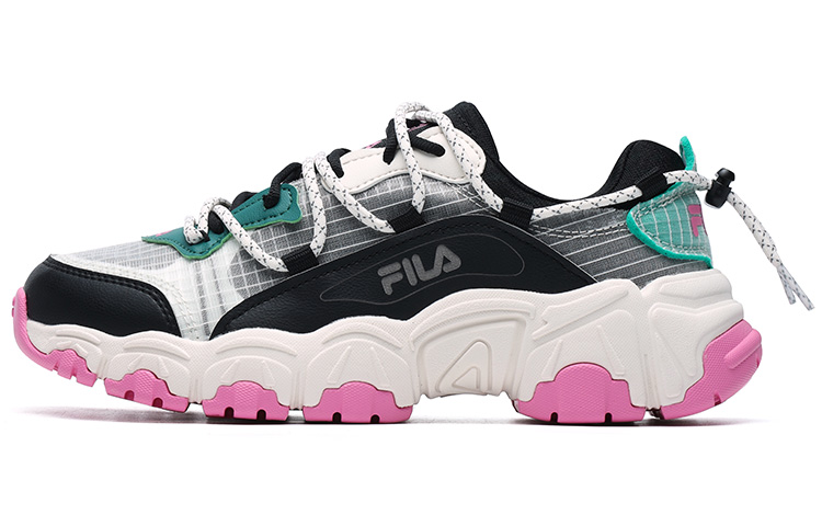(Women) FILA Fusion Shoes 'Black Green' T12W125202FBG