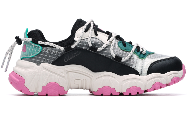 Order (W) 휠라 퓨전 슈즈 '블랙 그린' (휠라 퓨전 블랙 그린) T12W125202FBG