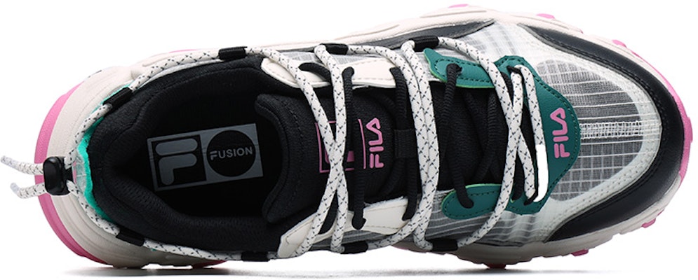 (W) 휠라 퓨전 슈즈 '블랙 그린' (휠라 퓨전 블랙 그린) T12W125202FBG Lookbook (W) 휠라 퓨전 슈즈 '블랙 그린' (휠라 퓨전 블랙 그린) T12W125202FBG