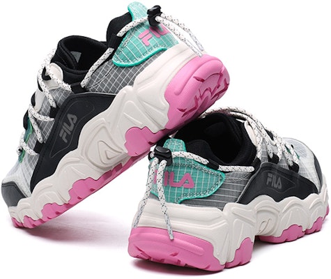 (W) 휠라 퓨전 슈즈 '블랙 그린' (휠라 퓨전 블랙 그린) T12W125202FBG Shop (W) 휠라 퓨전 슈즈 '블랙 그린' (휠라 퓨전 블랙 그린) T12W125202FBG