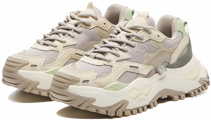 (Women) FILA Fusion Shoes 'Cream Beige' T12W135211FSA Order (Women) FILA Fusion Shoes 'Cream Beige' T12W135211FSA